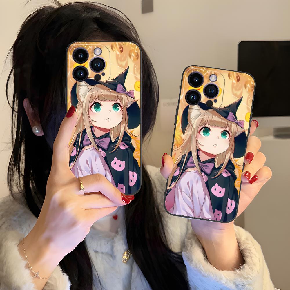 Anime Kinako Hara Mobile Phone Case for iPhone 17 16 15 14 13 12 11 X XR XS 8 7 Air Pro Max Plus Mini Colorful Cover Pretty