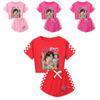Kpop Demon Hunters Saja Jongens Print Volwassen Kind Korte Mouw Korte Broek Familie Pyjamaset Voor Gezellige Nachtkleding