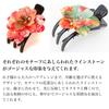 Noren Hair Clip Clip 551 Sakura Hair Hair Hair For Entrance Entrance Ceremonies (Three-Prong - / Purple) Accessory, Clip, Ornament/Japanese Style,