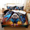 High Quality 3D Printed Undertale Game Frisk Sans Papyrus Pattern Duvet Cover with Pillow Cover Bedding Set for Bedroom Decor