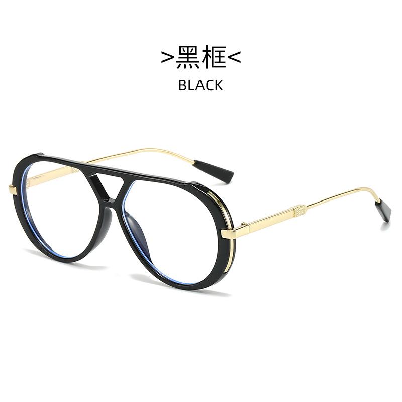 Vintage Pilot Sunglasses Fashion Double Bridge Gradient Multi-color Shades Women Trendy Luxury Design Sun Glasses