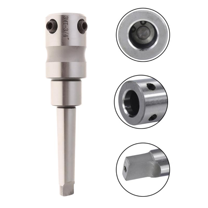 Industrial Tools Annular Cutter Arbor Fauge Annular Cutter Arbor with Morse Taper MT2 for 3/4 Inch Weldon Shank Annular