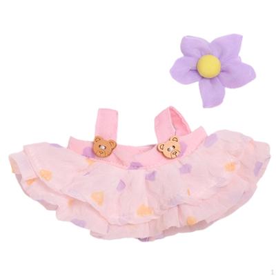 Adorable Doll Outfit Set with Hair Decorations for Young Girls