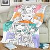 My Dress-Up Darling Print Flannel Blanket Warm for Bedrooms, Beds, Sofas, Chairs, Travel, Picnics Comfortable-kwq150