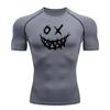 Men's Summer Casual Compression T-Shirts Perfect for Fitness Training High Elasticity Sweat Absorbing Tight Fit Comfortable and Breathable