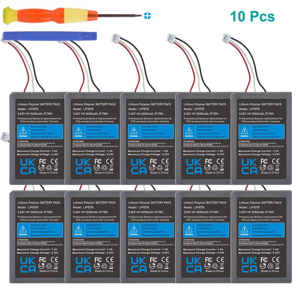 Batteria PS5 per Sony PlayStation 5 Dualsense CFI-ZCT1W CFI-ZCT1J Controller Wireless, N. Parte: LIP1708