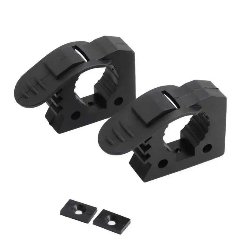 2/4pcs Quick Fist Clamp For Mounting Tools Equipment Rubber Clamp Ideal For Offroad Vehicles, ATV, UTV, Truck Part Accessories