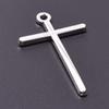 6pcs Religious Metal Retro Silver Color Cross Pendant Charms For Jewelry Making Bulk Christ Jesus Pendants DIY Necklace Earrings