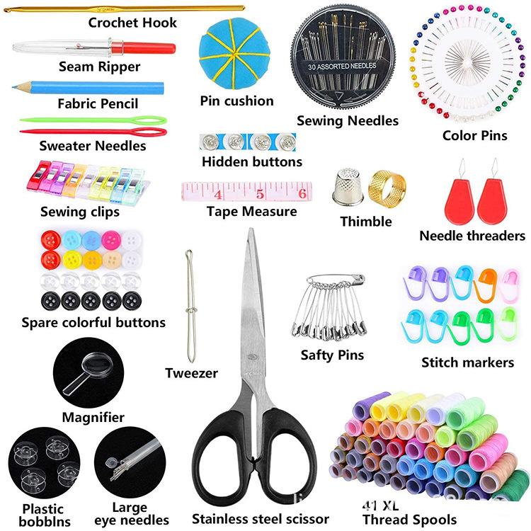 Kit de cusut foarte mare 112 buc 183 buc 200 buc 206 buc 226 buc