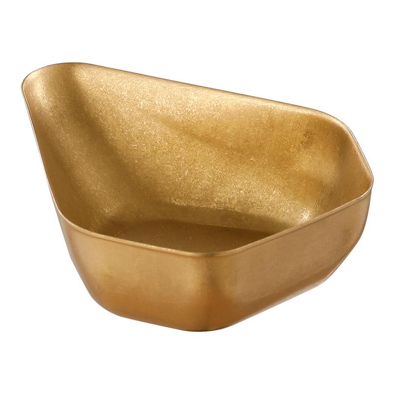 304 Stainless Steel Coffee Bean Weighing Dish with Colorful Display Tray