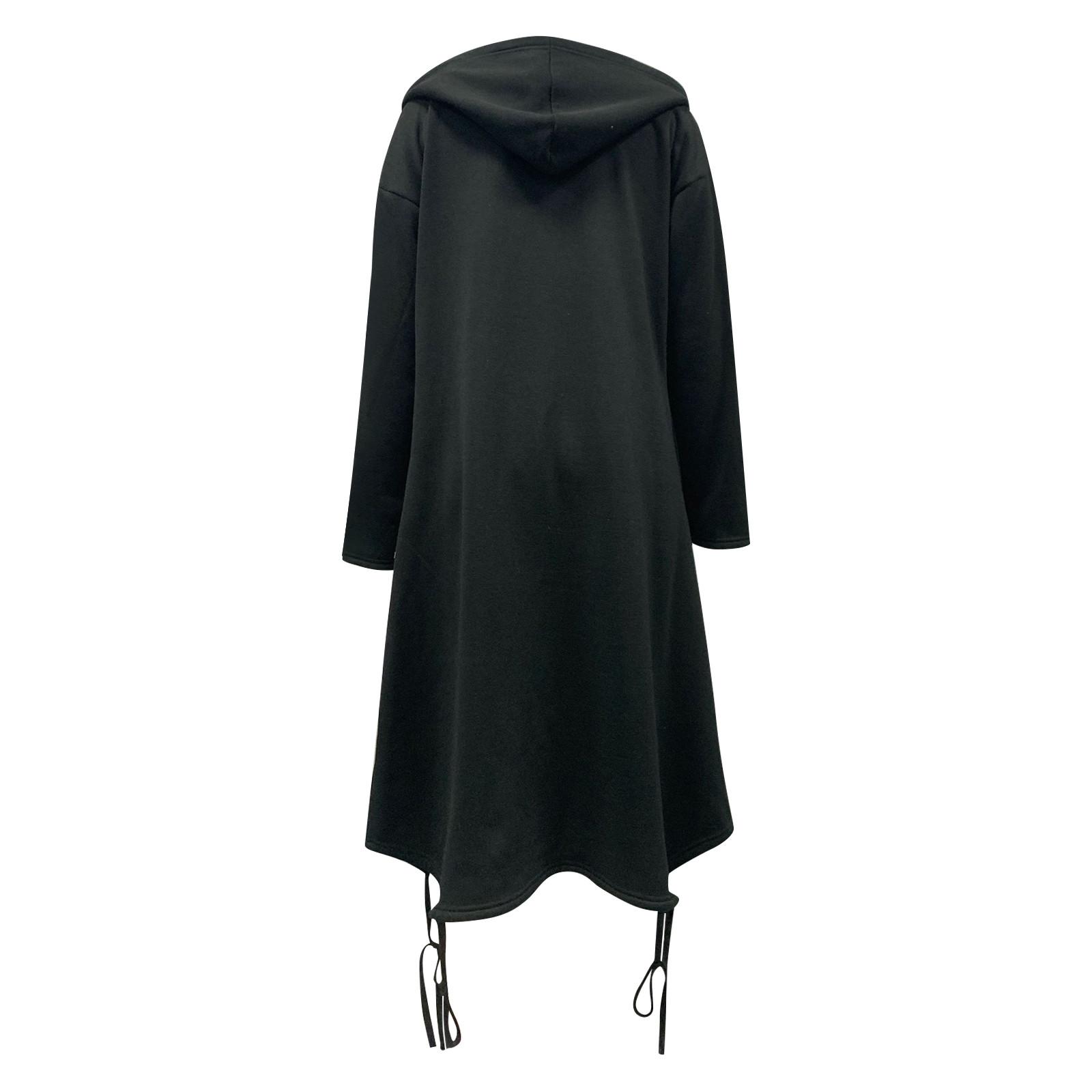 Женская однотонная толстовка с длинным рукавом — фото 4