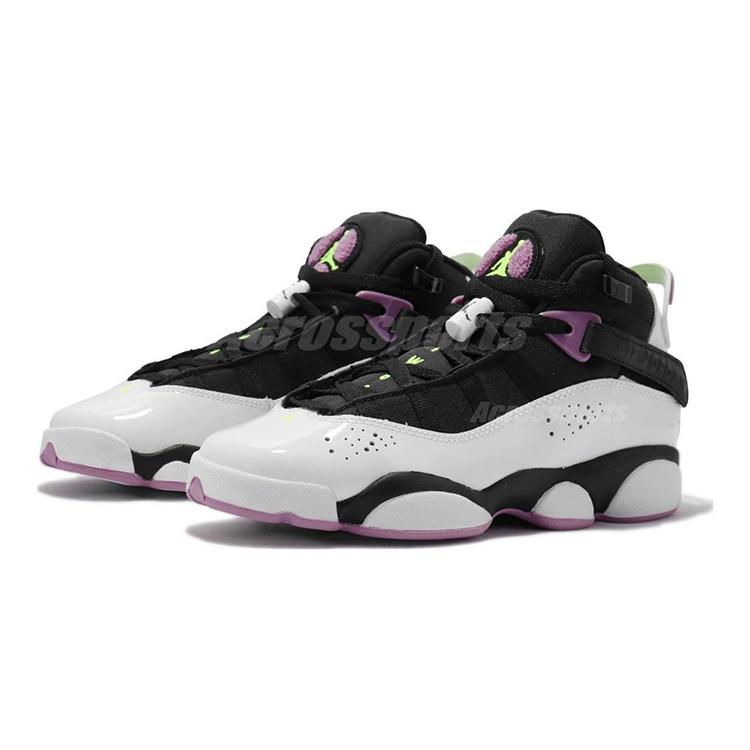 New Jordan 6 Rings White Light Purple GS 323419-150