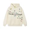 Creative Fun Animal Print Fleece Hoodie Loose Fit Men Women American Vintage Style Casual Sweatshirt