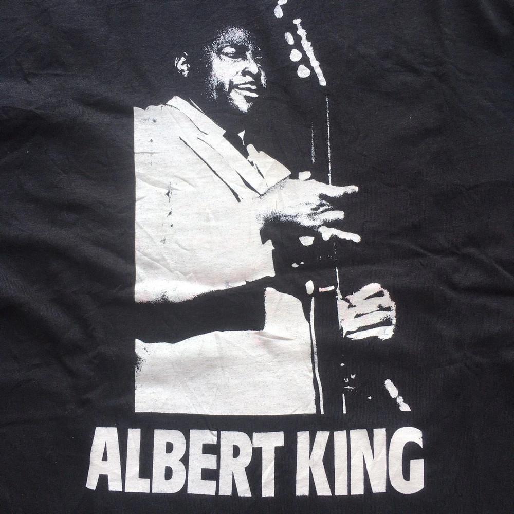 

90s Albert King Blues Shirt Short Sleeve Black Unisex S-4XL Unisex T-Shirt XXXXL