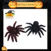 Zabawny przerażający sztuczny pająk duży flokowany dekoracja na Halloween realistyczne rekwizyty imprezowe ozdoby artykuły imprezowe