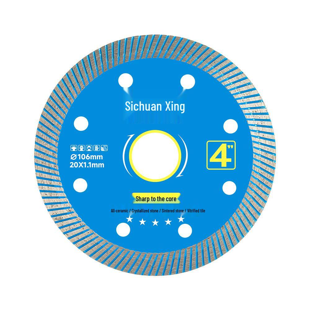 Ultra-Thin Diamond Saw Blade for Chipping-Free Cutting of Porcelain, Vitrified Tile, and Marble
