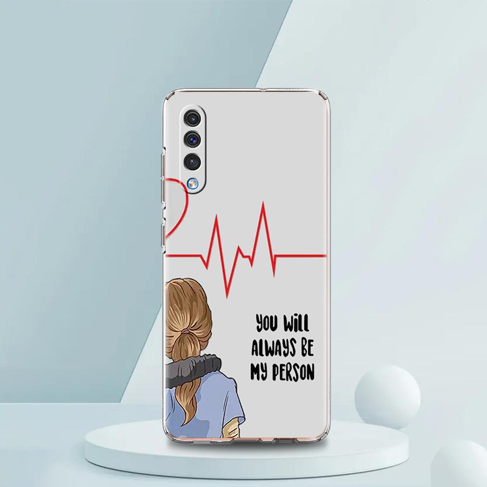 Greys Anatomy You Are My Person Case For Samsung A16 A14 A12 A22 A32 5G A34 A42 A52 A54 A50 A70 A30 A40 A20E A10S A02S A04S A06