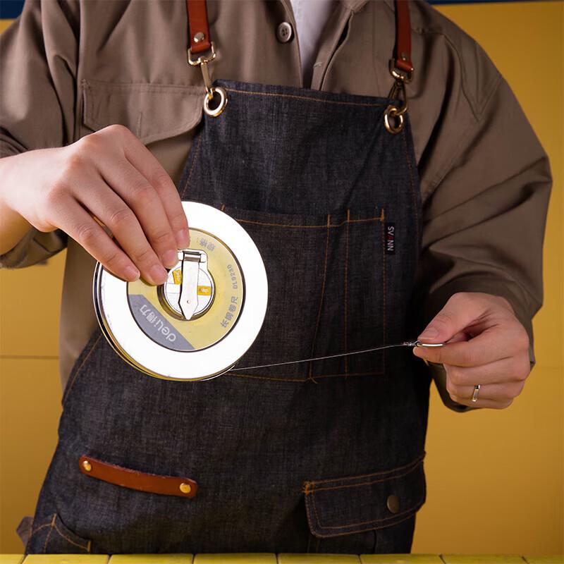 Deli 30m x 10mm Retractable Steel Tape Measure