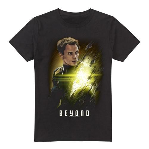 Star Trek Beyond Mens Chekov Poster T-Shirt