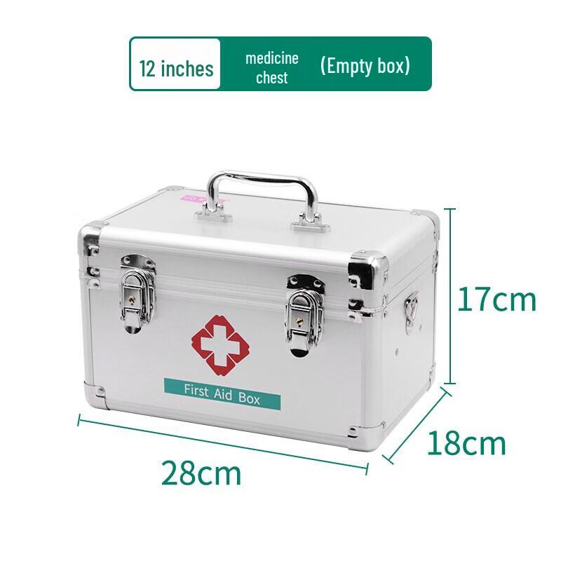 Aibeihu 12-inch Portable Empty Medicine Storage Box