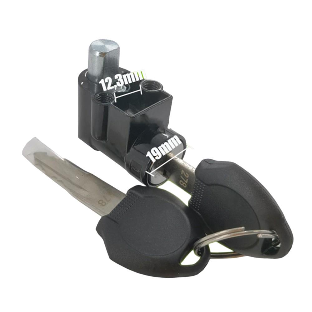 

Замок аккумулятора электровелосипеда Замок аккумулятора электровелосипеда Бесшовная посадка Замена