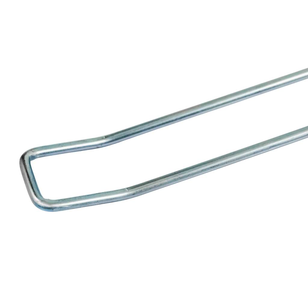 Double hanger for perforation EURO Mega-M L-25cm fi4 zinc N