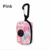 Attachable Design Dog Poop Bag Holder Waterproof Garbage Bag Carrier  For Dog Walking