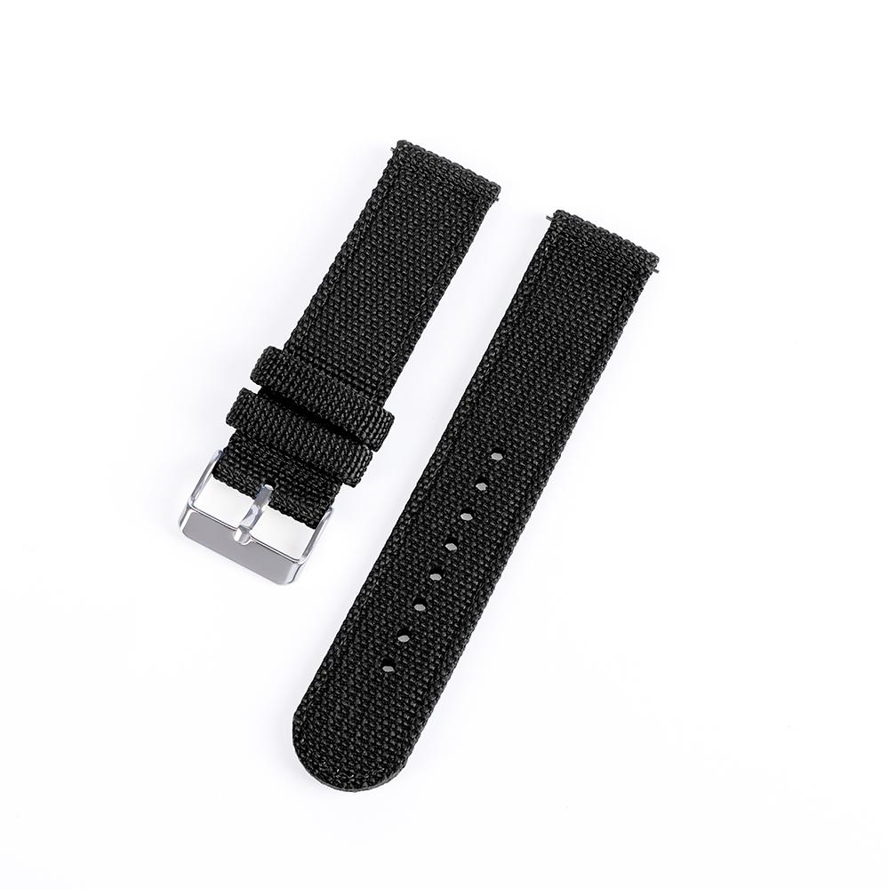 Genuine Watch Band Premium Two Sided Sailcloth Nylon Strap Quick Release for Casio Bracelet 18mm 20mm 22mm 24mm Sport Wristbelt