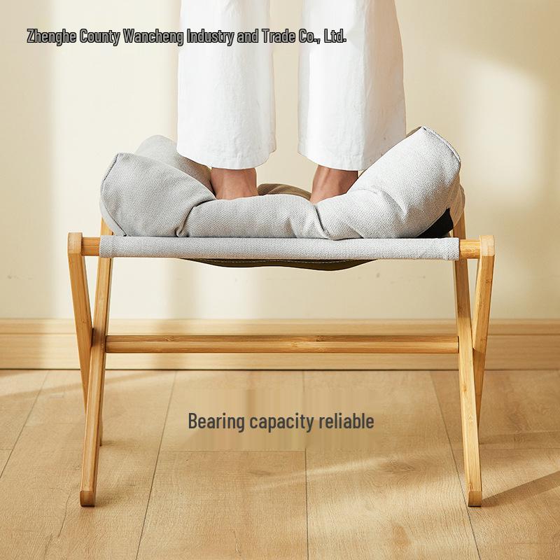 Multi-Use Footrest: Sofa, Office, Nap & Leg Stool Foot Mat