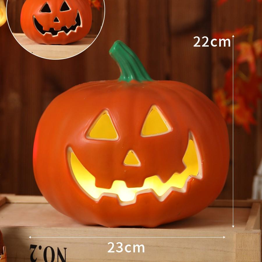 Luminous Large Halloween Pumpkin Lantern: Outdoor Decoration & Shopping Mall Display Props