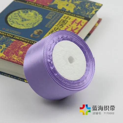 25yards/Roll (22 Meters) 50mm Solid Color Satin Ribbons for Wedding Birthday Party Gift Wrapping Xmas Festival DIY Crafts Ribbon