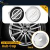 4pcs 60mm Car Wheel Center Hub Cap Rim Cover Emblem Sticker For X-trail Almera Qashqai Tiida Patrol Y62 Teana J32 Nismo