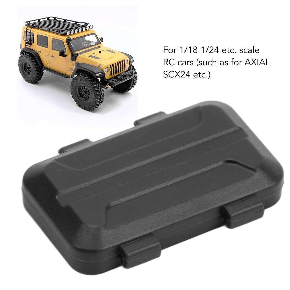 High Simulation RC Car Tool Box Hard Case Organizer for Axial SCX24 1/24 RC Car Outdoor Camping