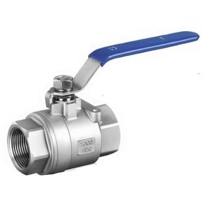 304 Stainless Steel Two-Piece Manual Ball Valve