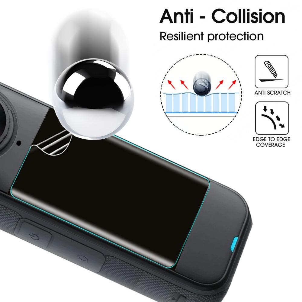 Hydrogel Film Screen Protector for Insta 360 X5 Ultra-HD Full Coverage Camera Accessories Screen Protective for Insta 360 X5