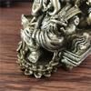 Lord Ganesha Statue Sculpture Elephant God Buddha Statues Figurines Resin Bronze Color Ornament For Home Garden Decoration