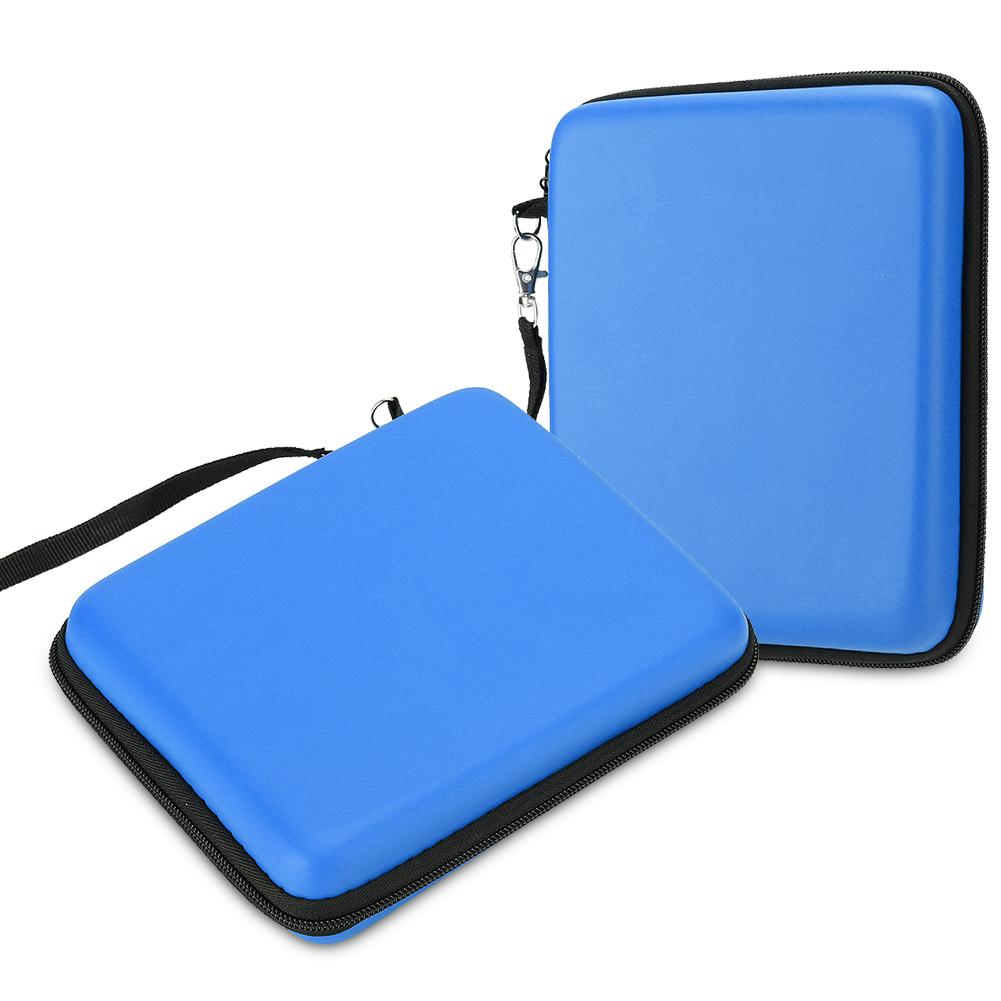 2Pcs EVA Hard Package Case  Storage Portable Bag Protective Case with Lacing for 2DS
