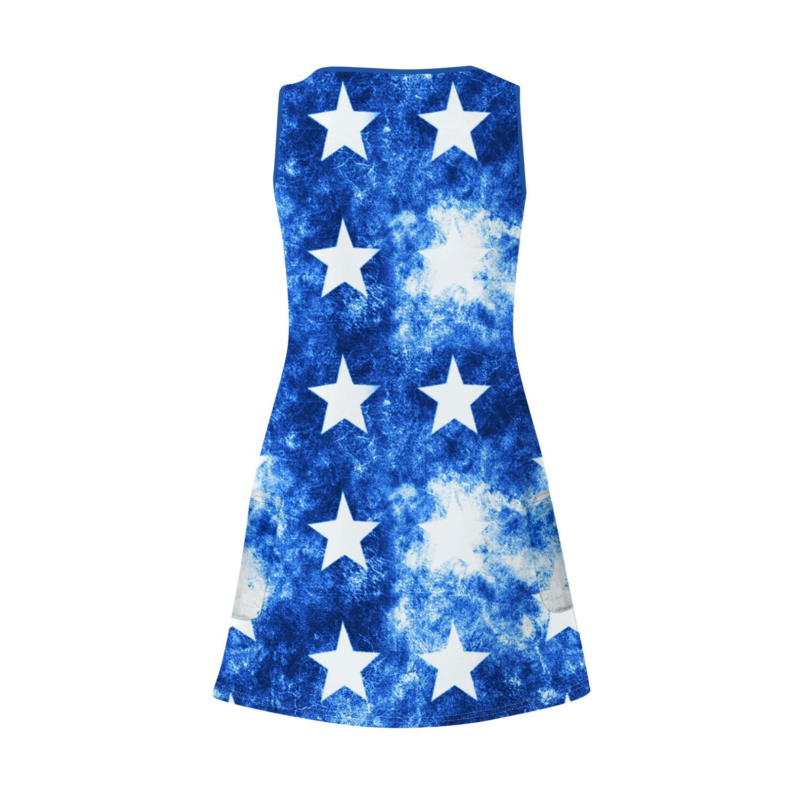 Женский повседневный сарафан с карманами — фото 7