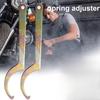 Universeller Mondsichel-Stoßdämpferschlüssel Motorrad Tuning Stoßdämpfer Feder Weich und Hart Einsteller Motorrad Reparaturwerkzeuge