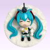 Em Estoque Anime Hatsune Miku Versão Q Feito à Mão Figuras de Ação Dormindo Modelo de PVC Decoração Moda de Animação Brinquedo Presentes de Feriado