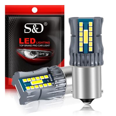 2 pezzi 1156 BA15S P21W Led P21/5W 1157 BAY15D T20 7440 W21W 7443 W21/5W T25 3156 P27W P27/7W 3157 CSP Lampadine a LED Auto Indicatori di direzione Lampada di coda Luci dei freni