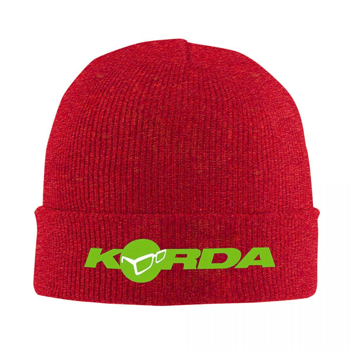 

Korda Fishing Logo Warm Knitted Cap Hip Hop Bonnet Hat Autumn Winter Outdoor Beanies Hats for Unisex Adult One Size