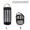 Portable Yarn Storage Bag Hollow Mesh Knitting Wool Yarn Bags Crochet Yarn Handbag Organizer Weave Tools Sewing Accessories
