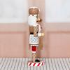 25 New 36CM Gingerbread Man Nutcracker Solid Wood Decorative Puppet Gifts Crafts Christmas Ornaments