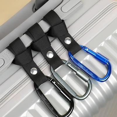 Portable Luggage Buckle Strap for Suitcases: Durable Hook for Travel and Hiking