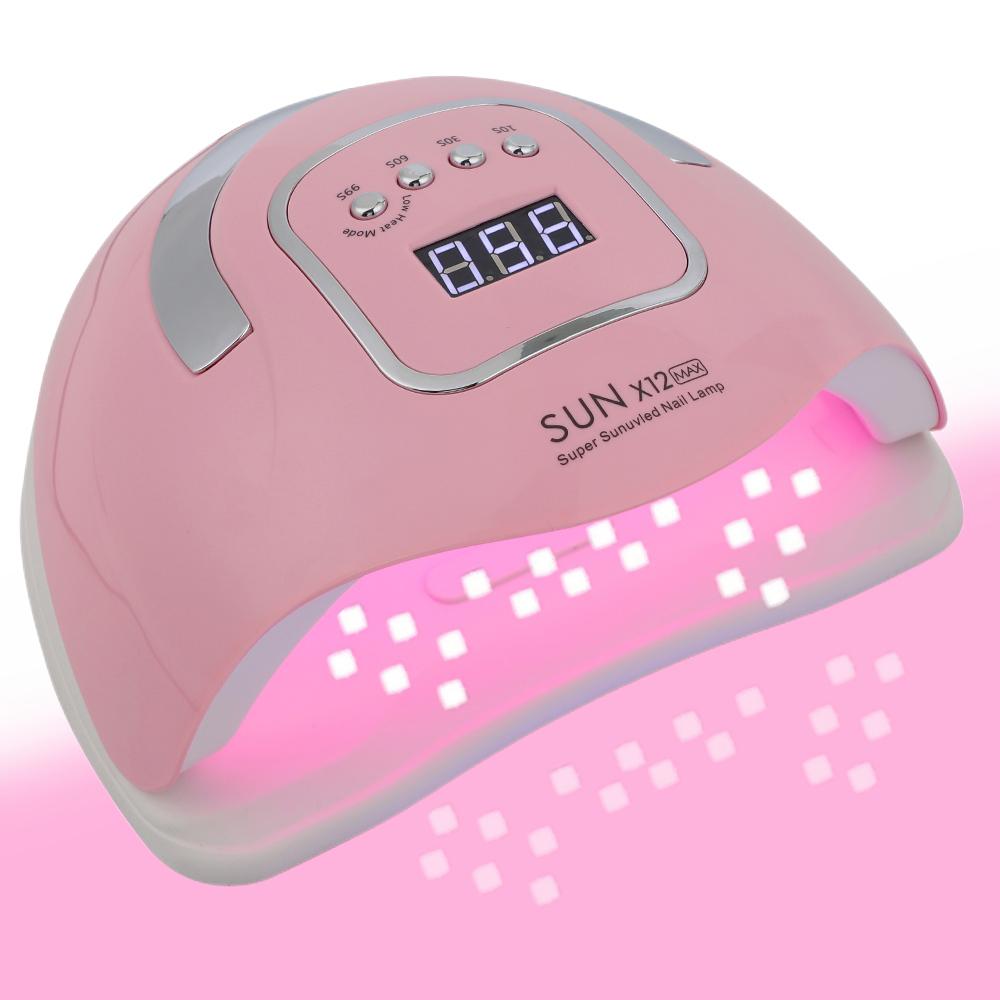 

Большая мощная лампа для полировки ногтей для отверждения всех видов гелевых лаков для ногтей, сушилка для ногтей с большим ЖК-дисплеем 66 светодиодов, умные инструменты для сушки ногтей EU