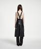 Eipeuleonwei Leather Hidden Hip Apron Dress 2 Sizes