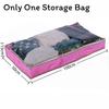 Modern Foldable Nonwoven Fabric Storage Bag For Bedroom Closet Organization