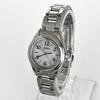 Used [In operation] Polished Seiko SEIKO ladies watch radio solar good condition silver white dial s2383