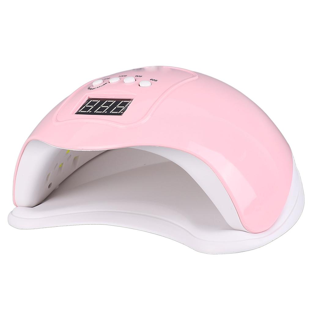 Digital Nail Dryer 24pcs Light Chips 48W Portable Multi Mode USB LED Manicure Lamp Pink